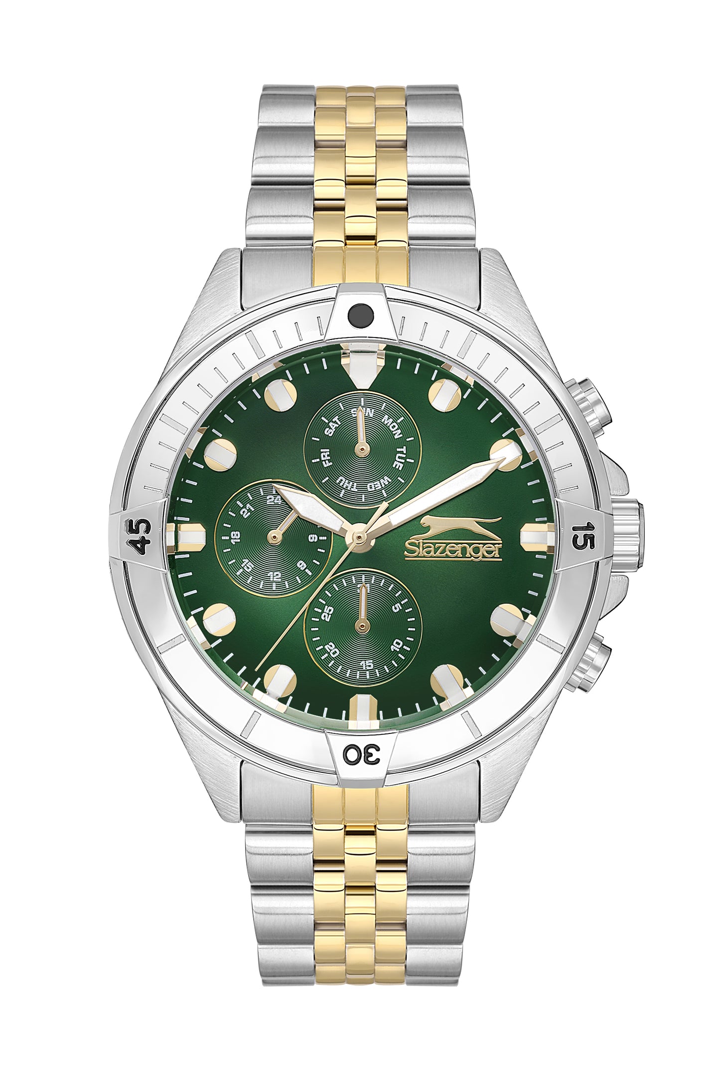 Slazenger - SL.9.2227.2.04 - Quartz Male Band Green Dial Watch
