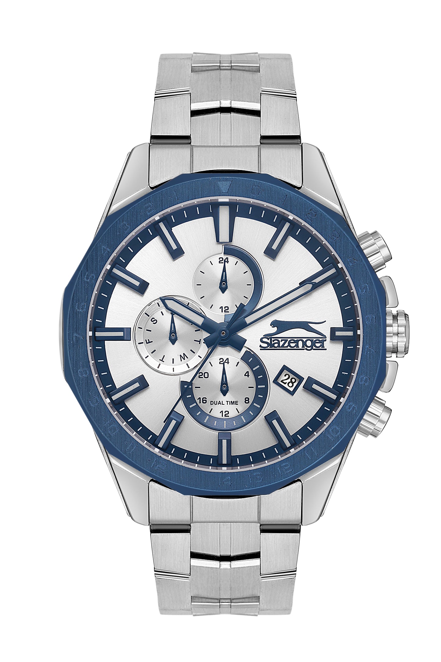 Slazenger - SL.9.2259.2.03 - Quartz Male Silver Dial Watch