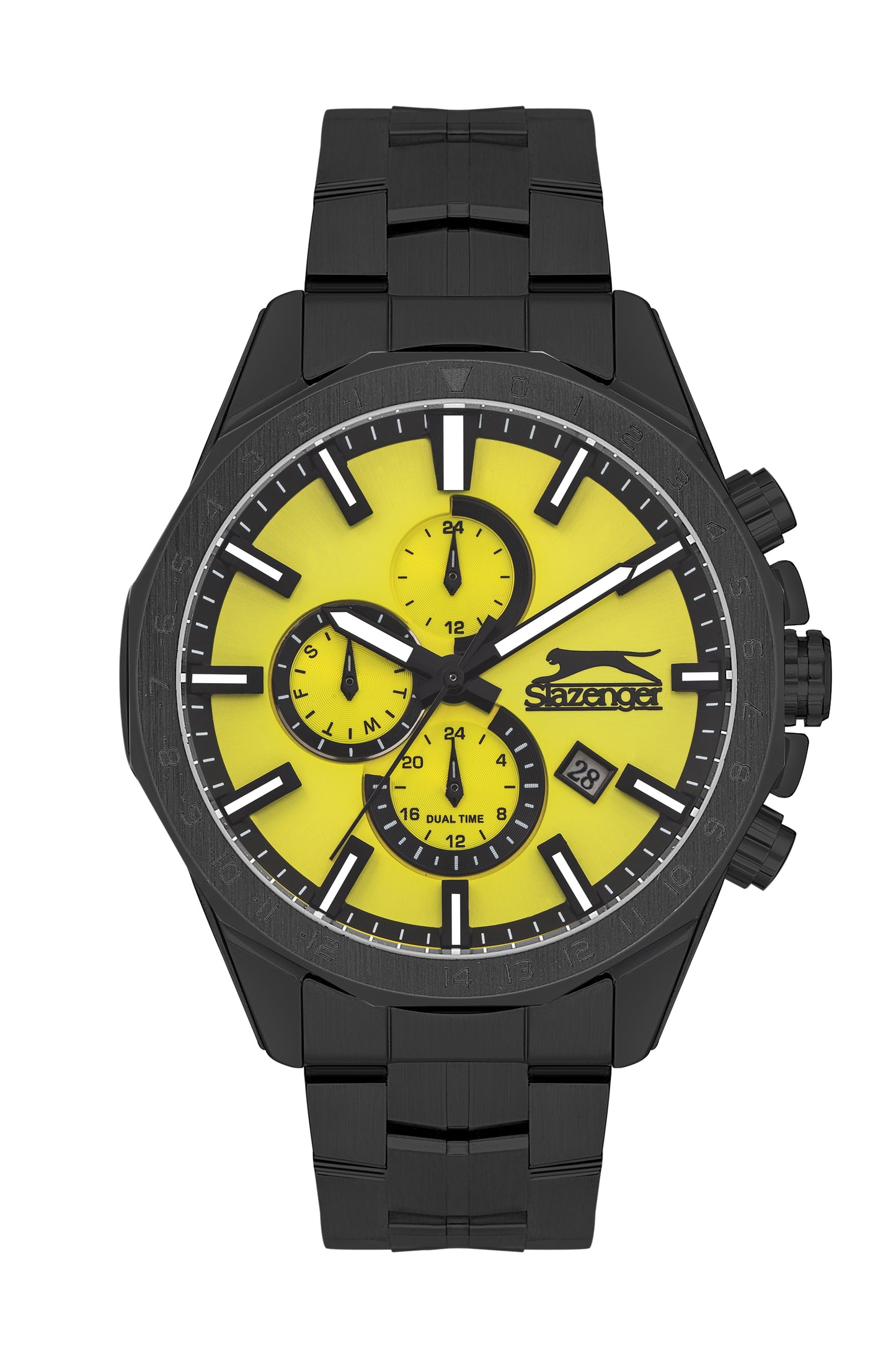 Slazenger - SL.9.2259.2.06 - Quartz Male Yellow Dial Watch