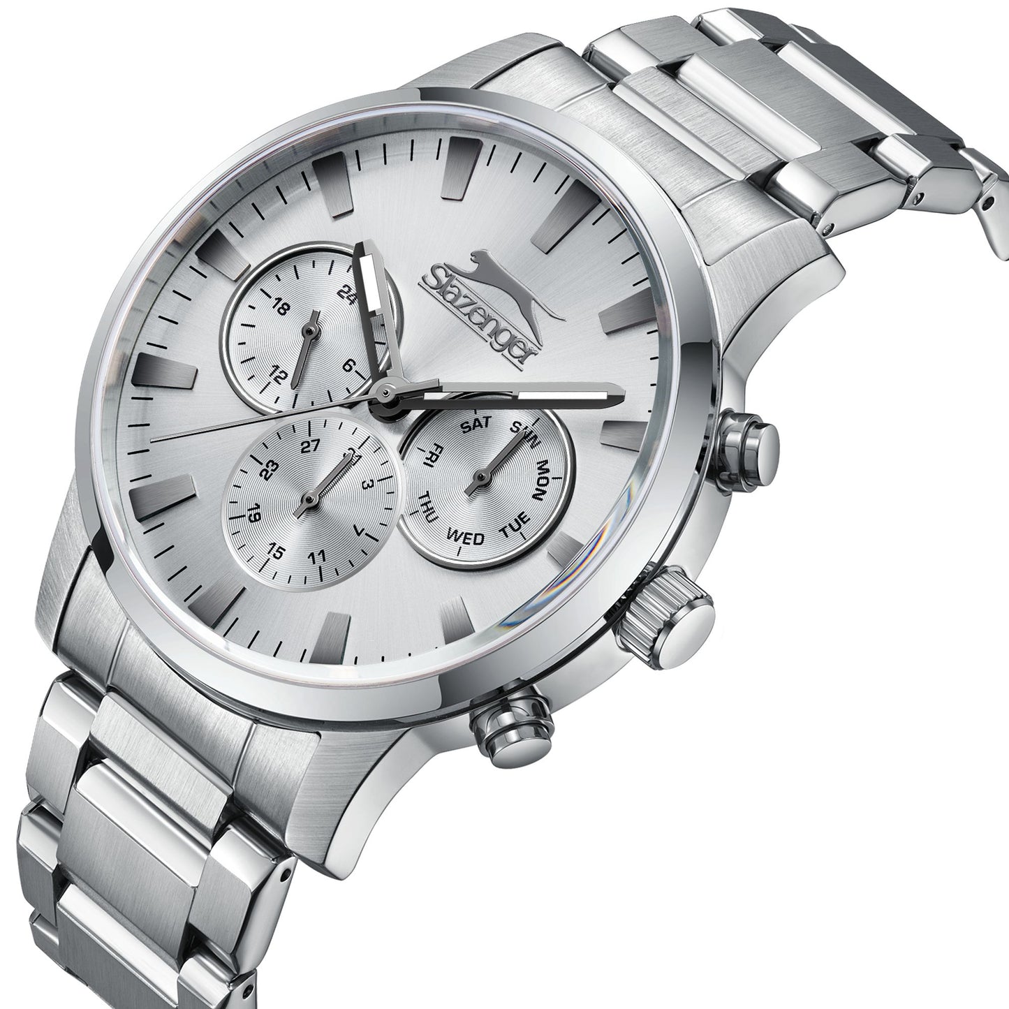 Slazenger - SL.9.2356.2.01 - Stainless Steel Multifunction Watch For Men's