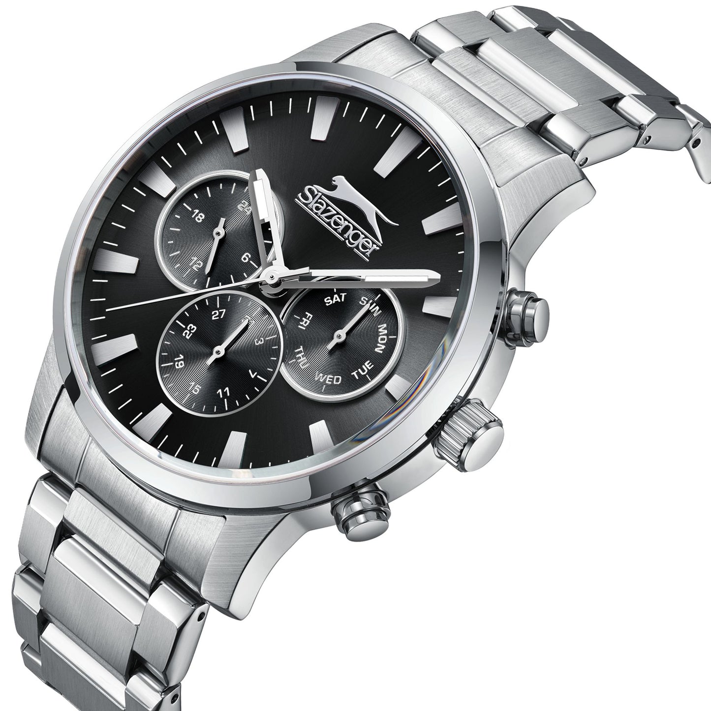 Slazenger - SL.9.2356.2.03 - Stainless Steel Multifunction Watch For Men's