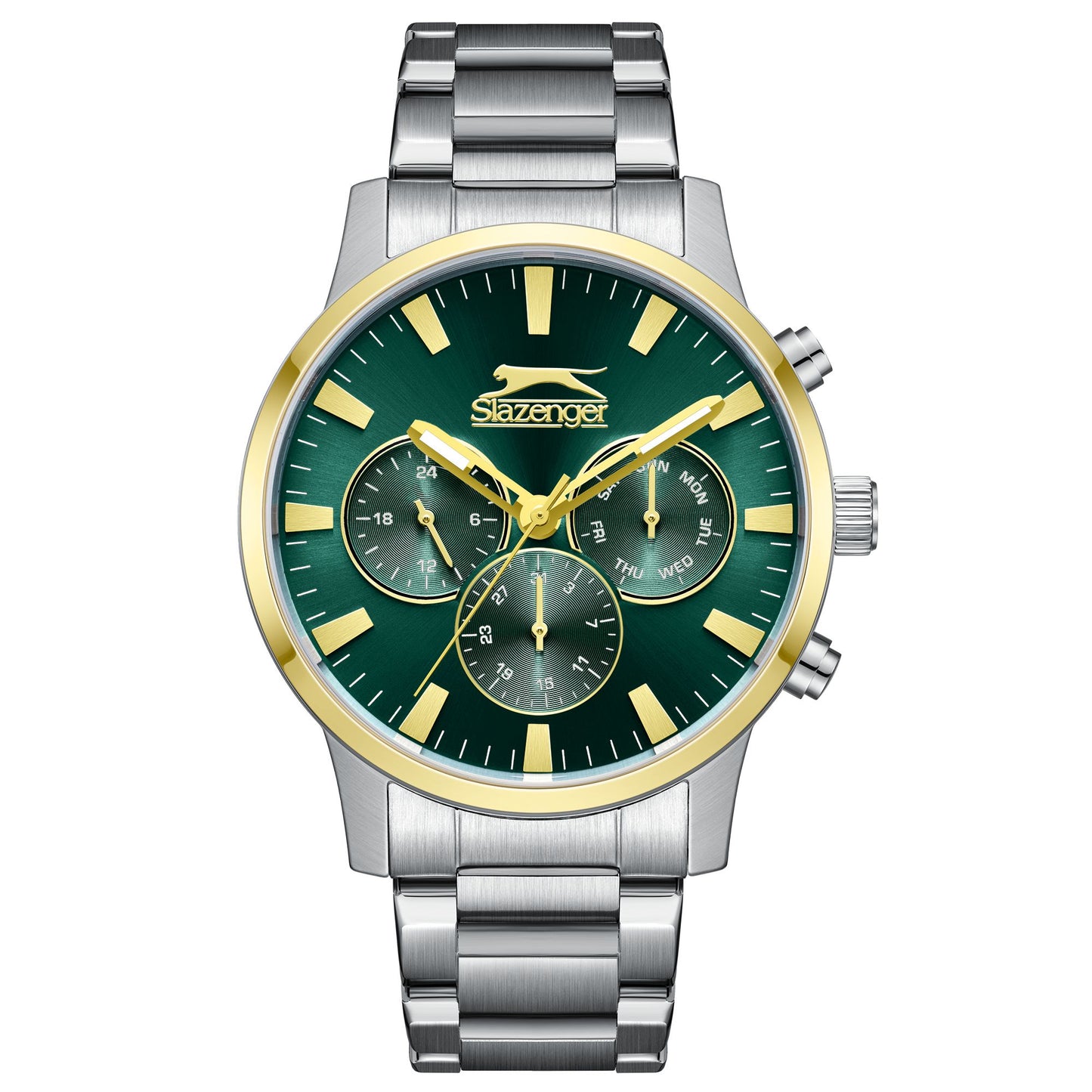 Slazenger - SL.9.2356.2.05 - Stainless Steel Multifunction Watch For Men's