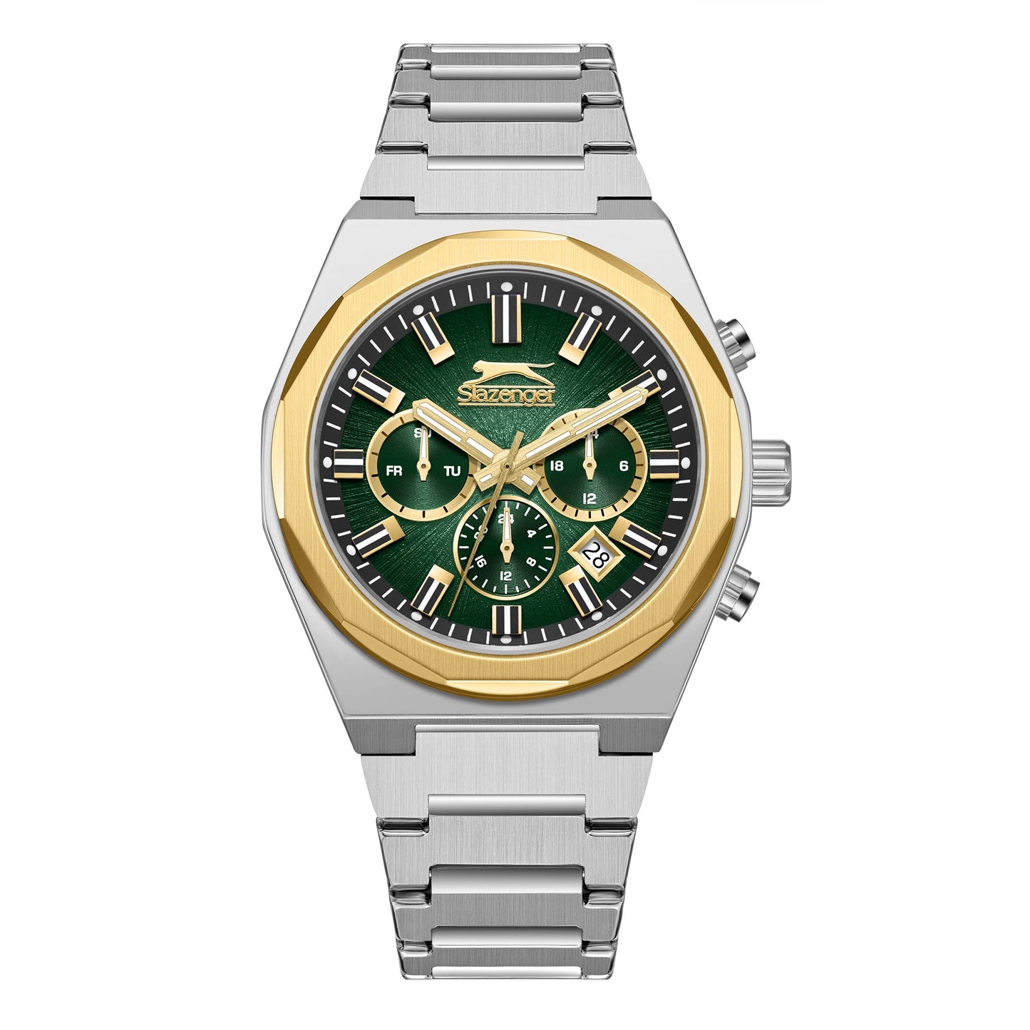 Slazenger - SL.9.2398.2.05 - Stainless Steel Multifunction Watch For Men's