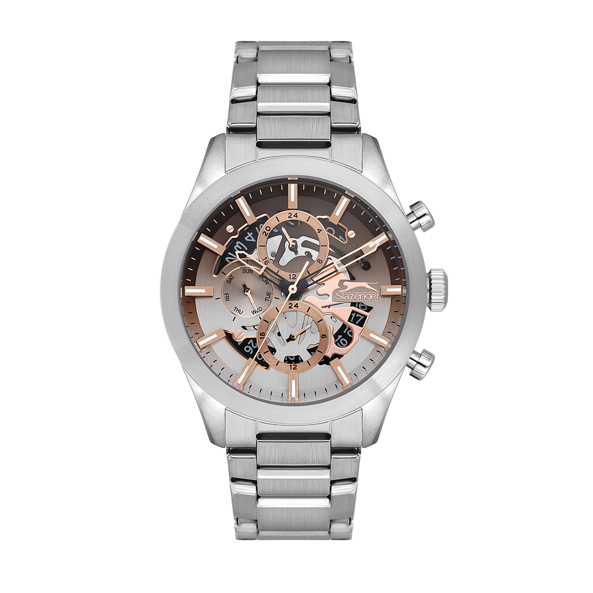 Slazenger - SL.9.2399.2.06 - Stainless Steel Multifunction Watch Slazenger - SL.9.2399.2.06 - Stainless Steel Multifunction Watch