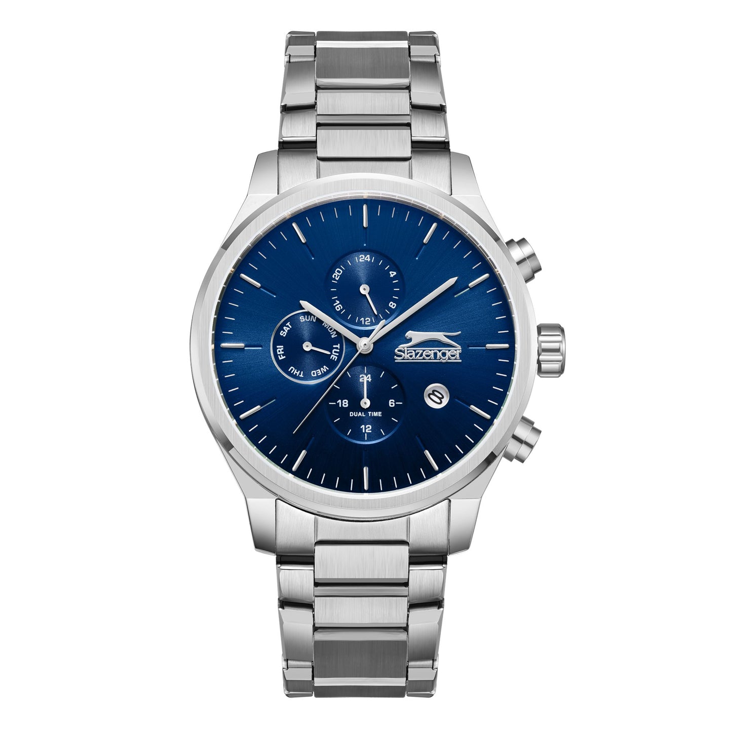 Slazenger - SL.9.2400.2.02 - Stainless Steel Multifunction Watch For Men's