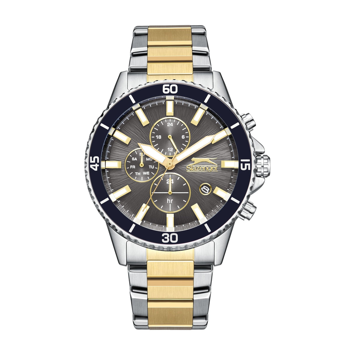Slazenger SL.9.2410.2.02 Stainless Steel Multifunction Men Watch - Nizam Watch House