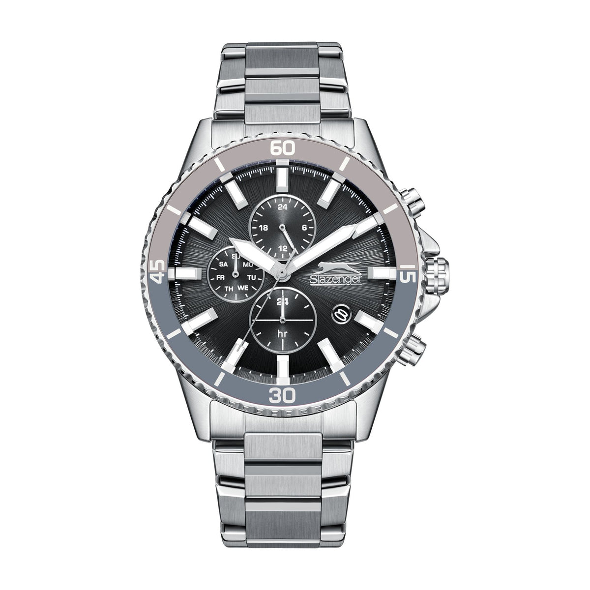 Slazenger SL.9.2410.2.06 Stainless Steel Multifunction Men Watch - Nizam Watch House