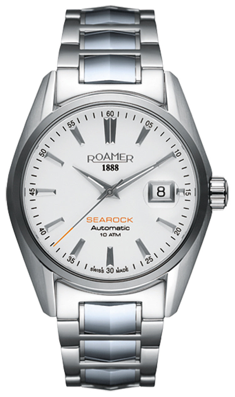 Roamer Men's Searock Automatic Stainless Steel Watch 210633 41 25 20
