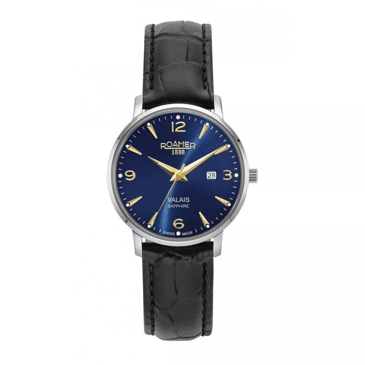 Roamer - 958844 41 40 05 - VALAIS Leather Straps Quarts watch for Women