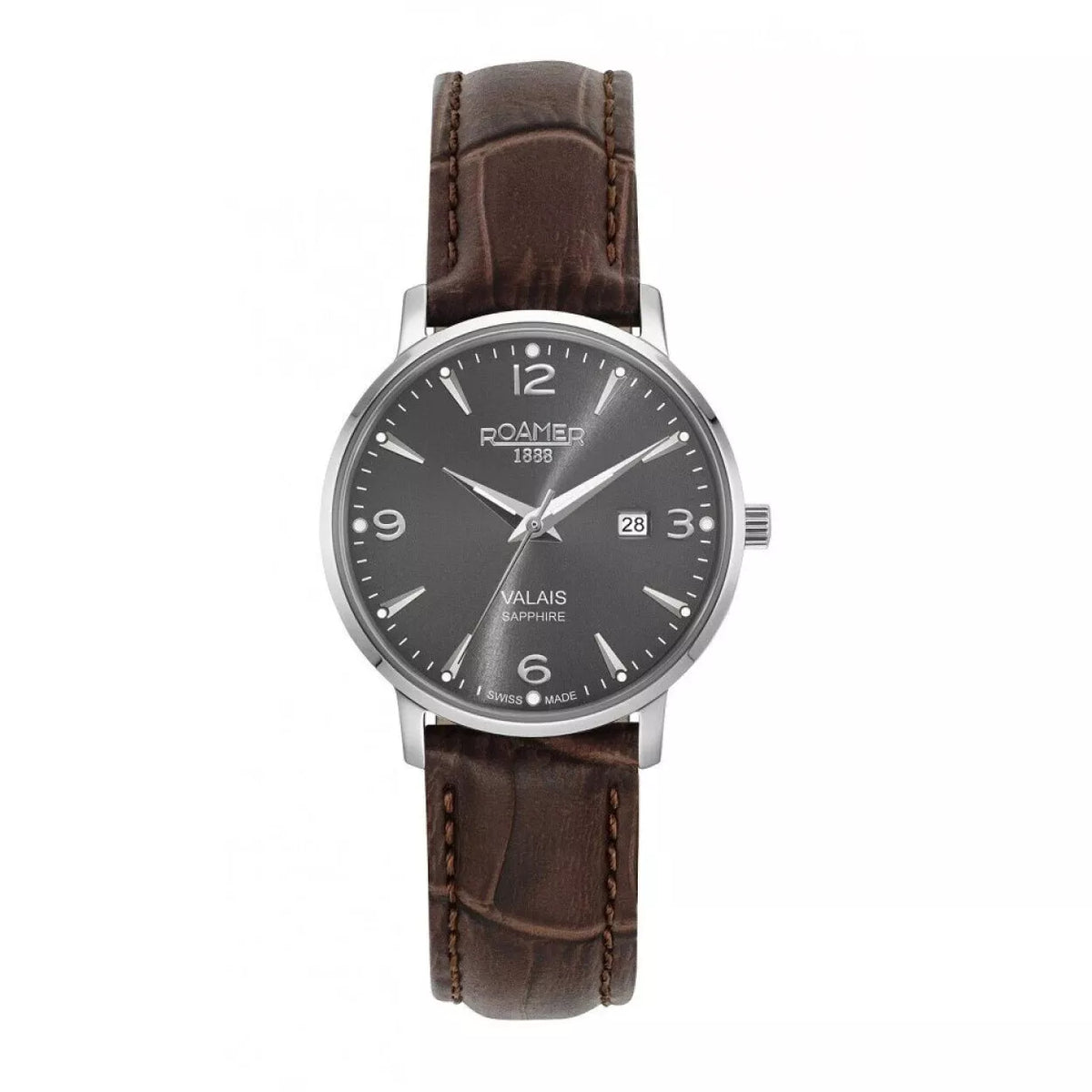 Roamer Women's Valais Leather Straps Quarts Watch 958844 41 54 05