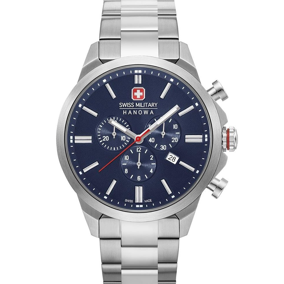 Swiss Military Hanowa Gents Quartz Steel Watch 06-5332.04.003