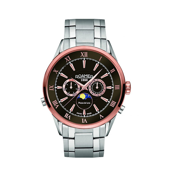 Roamer - 508821 47 63 50 - Gents Quartz Stainless Steel Watch