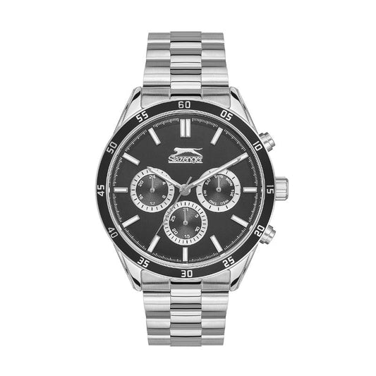 Slazenger - SL.09.2109.2.04 -  Gents Stainless Steel Watch Black - Nizam Watch House