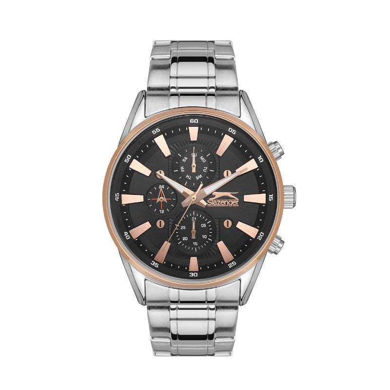 Slazenger - SL.09.2118.2.03 - Gents Stainless Steel Watch  Black - Nizam Watch House