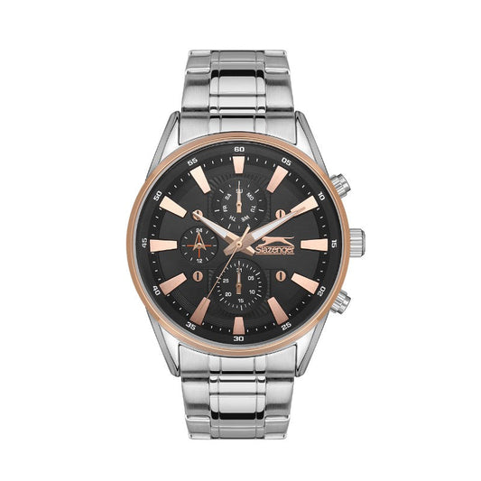 Slazenger - SL.09.2118.2.03 - Gents Stainless Steel Watch  Black - Nizam Watch House