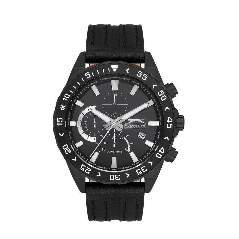 Slazenger - SL.09.2152.2.03 - Gents Stainless Steel Watch Black - Nizam Watch House