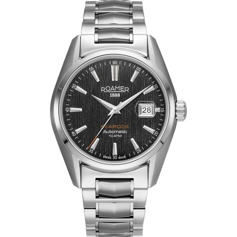 Mens Roamer - 210665 41 55 20 - Searock Black Automatic Watch - Nizam Watch House