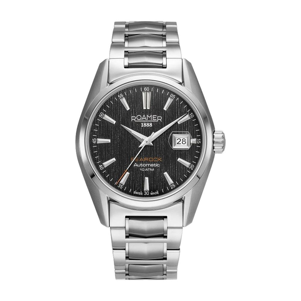 Mens Roamer - 210665 41 55 20 - Searock Black Automatic Watch - Nizam Watch House