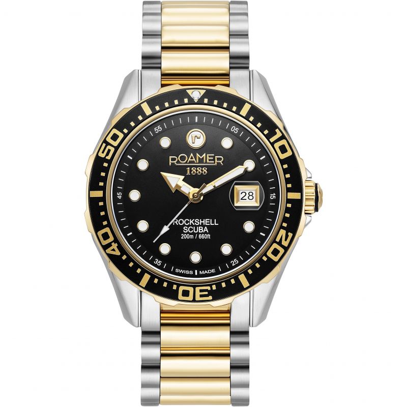 Mens Roamer - 220858-47-85-50 - Rockshell Mark Bracelet Watch - Nizam Watch House