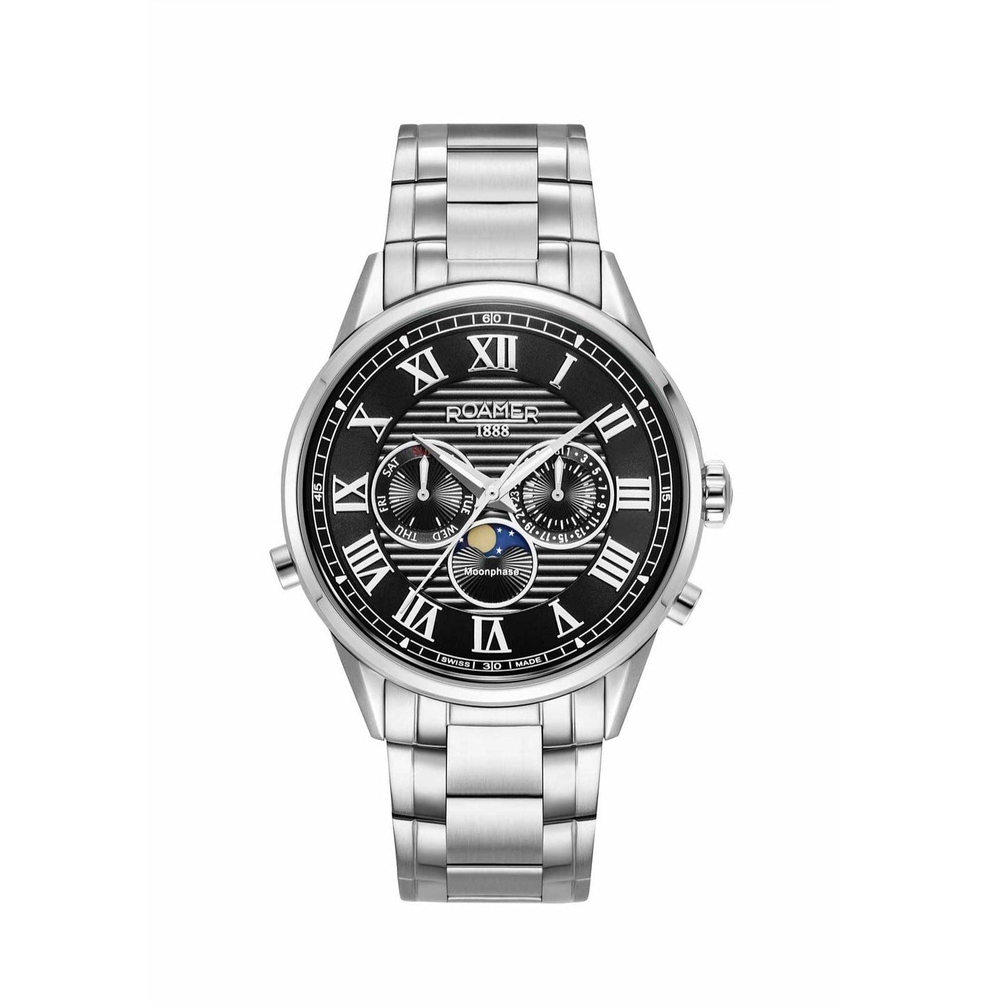 Roamer - 513821 41 85 50- Gents Quartz MOON PHASE - Nizam Watch House