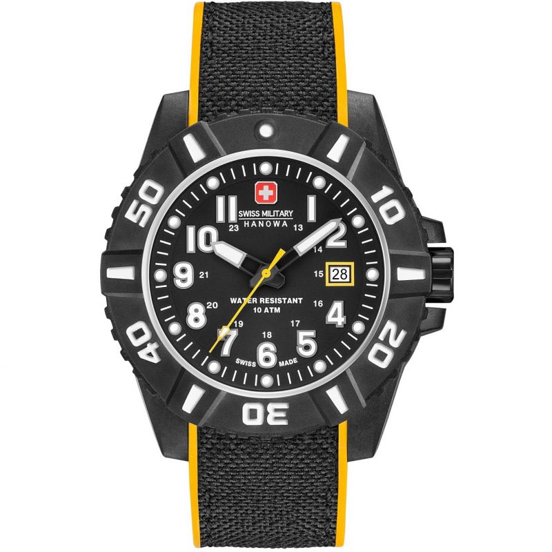 Mens Swiss Military Hanowa Chrono Classic Watch 06-4309.17.007.79 - Nizam Watch House