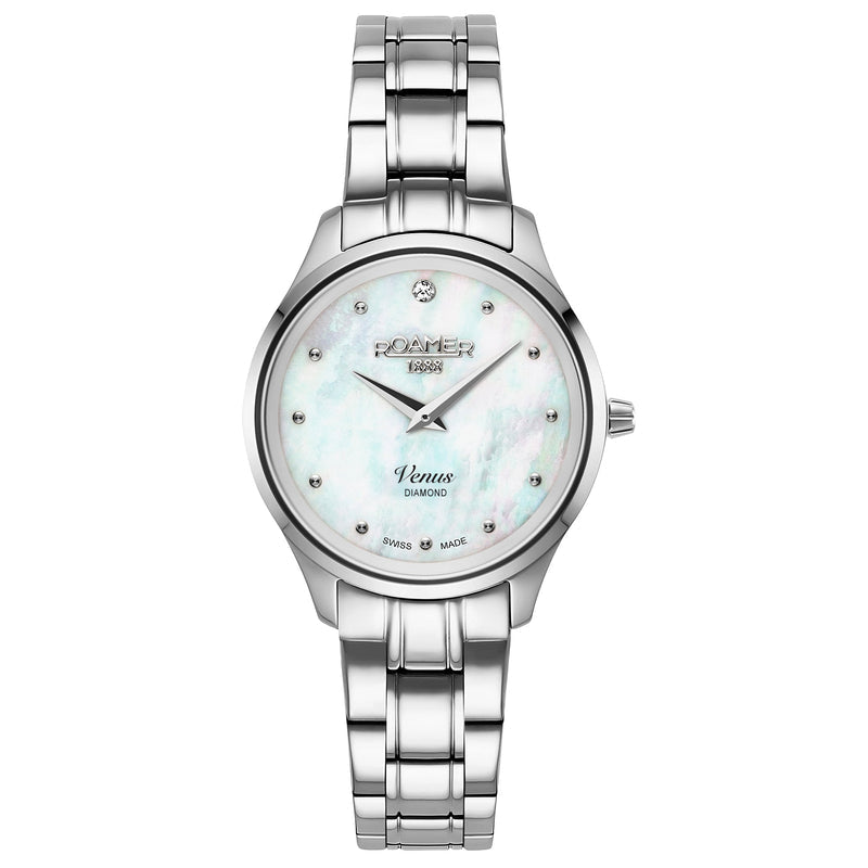 Roamer - 601857 41 89 20 - Venus White MOP Ladies Watch - Nizam Watch House