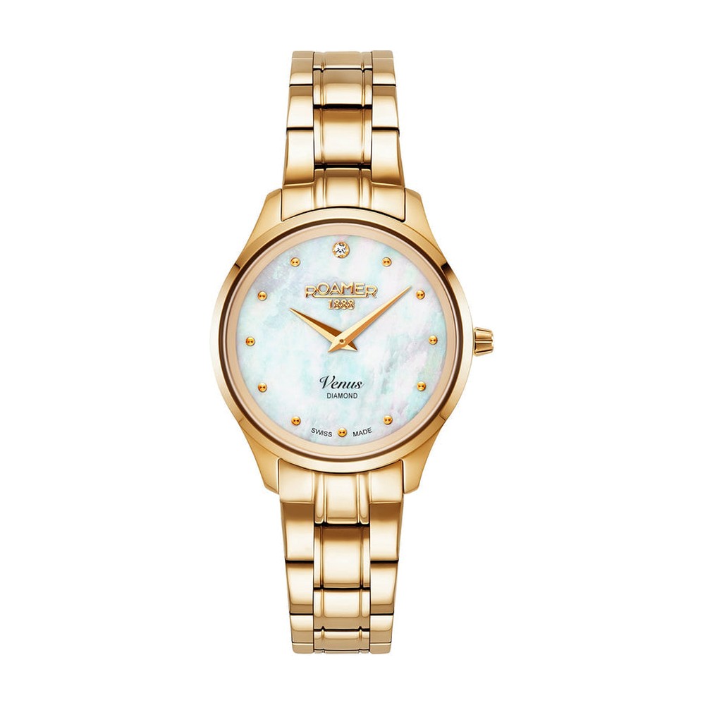 Roamer - 601857 48 89 20 - Venus White MOP Ladies Watch - Nizam Watch House