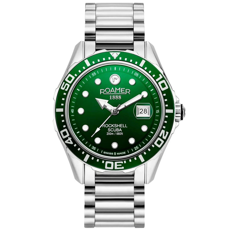 Roamer - 220858 41 75 50 - Rockshell Scuba Stainless Steel Bracelet - Nizam Watch House