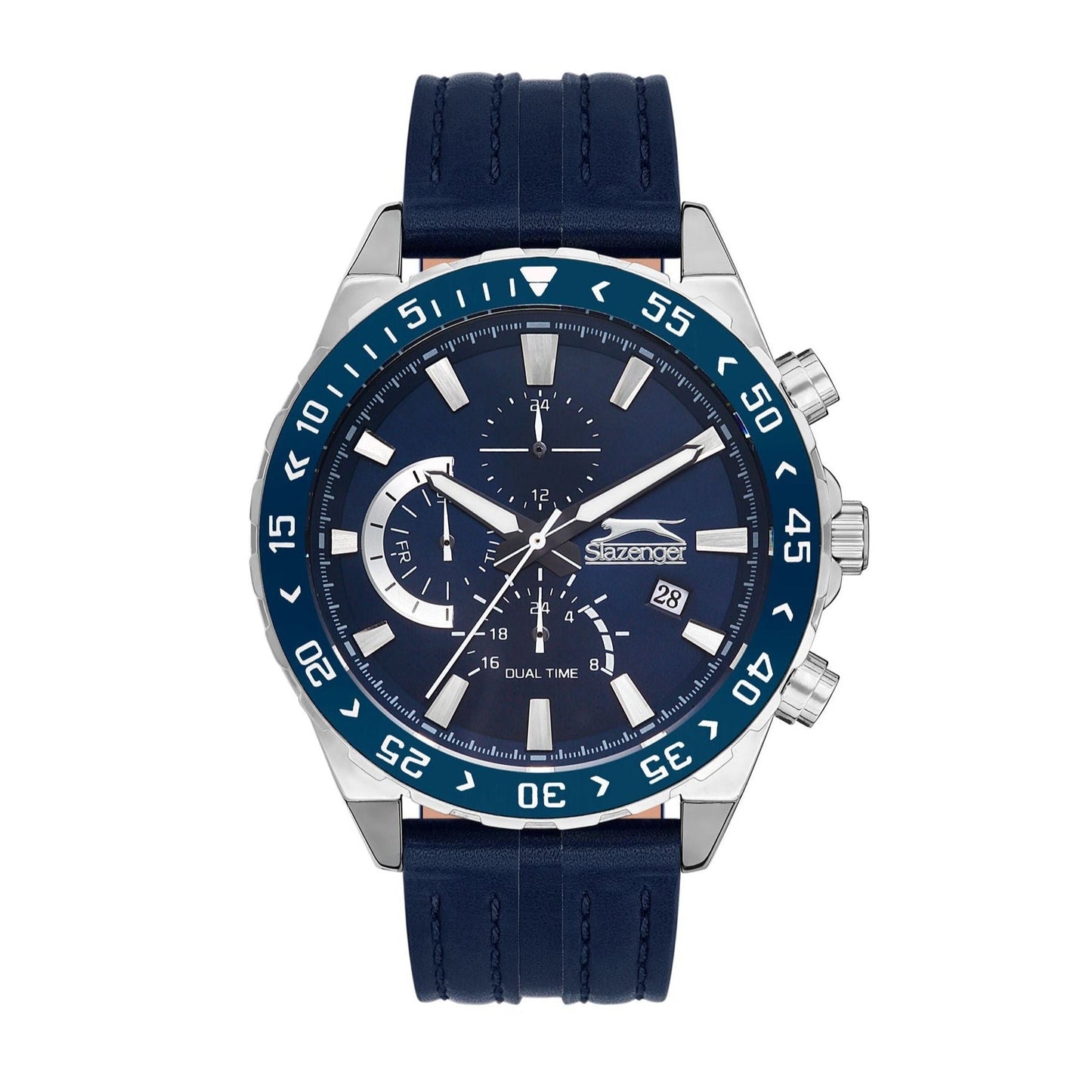 Slazenger - SL.09.2152.2.02 - Gents Leather Strap Watch - Nizam Watch House