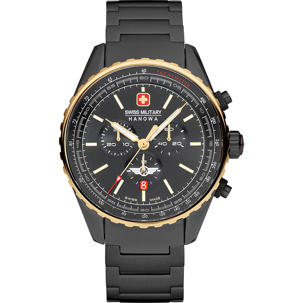 Swiss - SMWGI0000341 - Military Hanowa  Afterburn Chrono Watch - Nizam Watch House