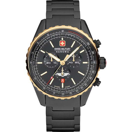 Swiss - SMWGI0000341 - Military Hanowa  Afterburn Chrono Watch - Nizam Watch House