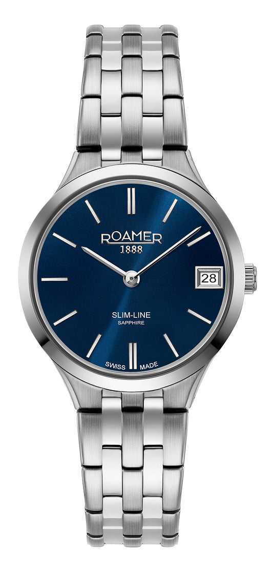 Roamer - 512857 41 45 20 - Slim Line Quartz Stainless Steel watch for Women