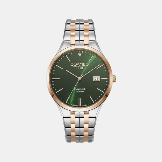 Roamer -864833 49 75 50 - SLIM LINE Diamond Quartz Watch for Men's