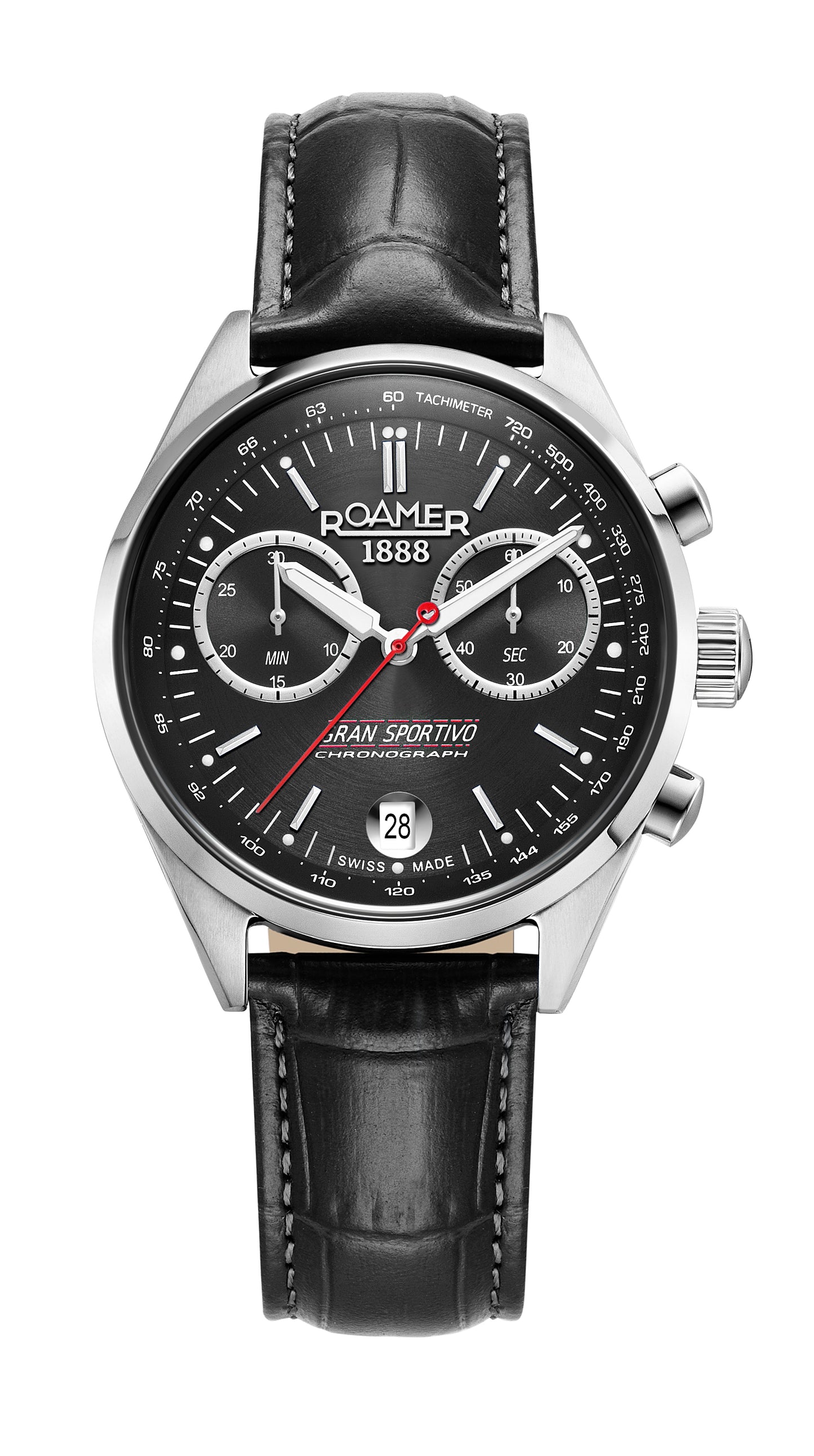 Roamer - 978818 41 85 20 - GRAN SPORTIVO  Stainless Steel Watch Set For Men's