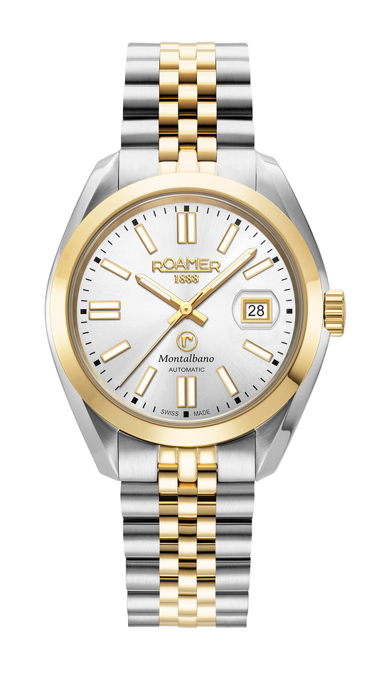 Roamer -  996983 47 15 20 - MONTALBANO Automatic Stainless Steel Watch for Men's