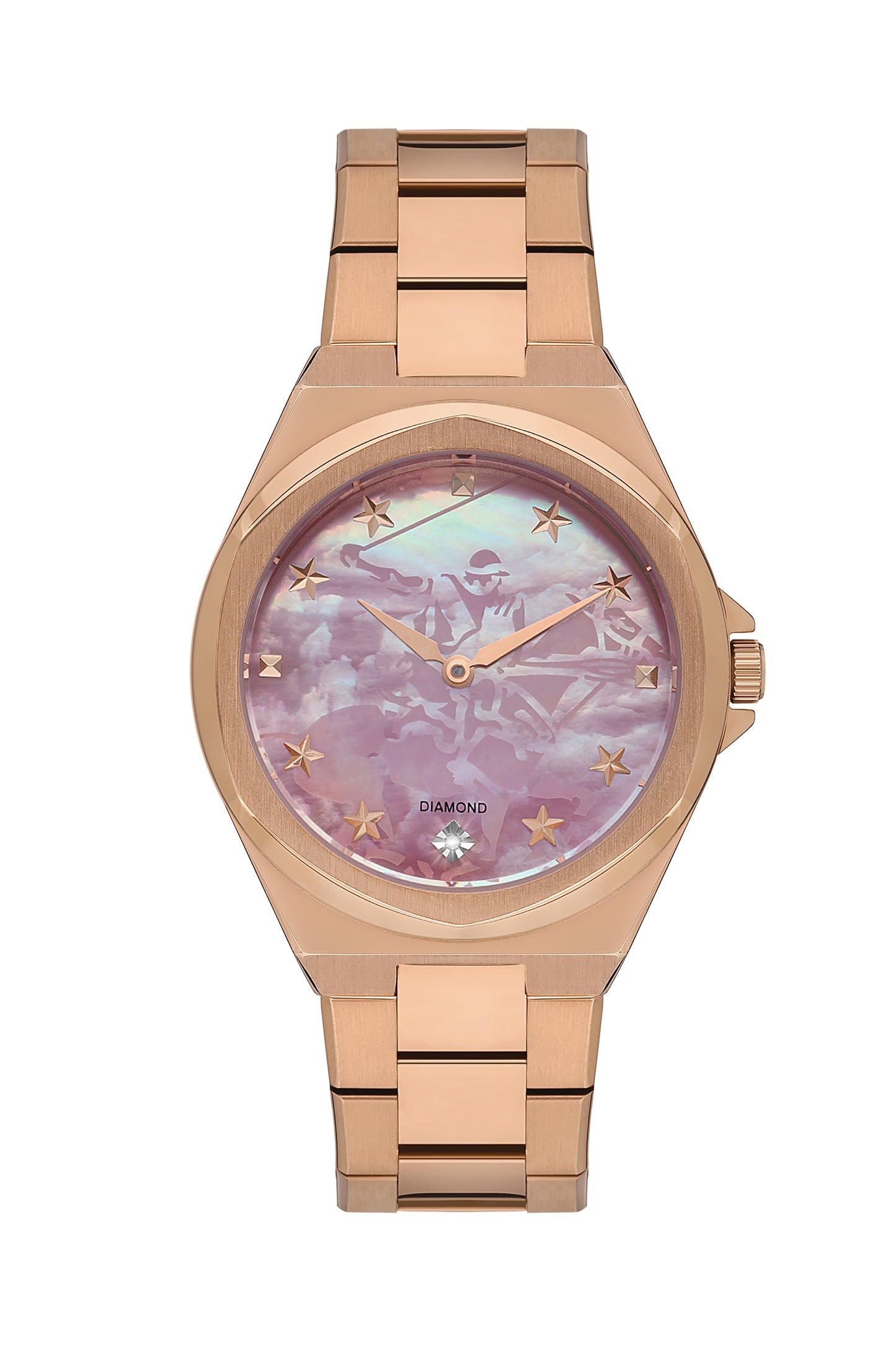 Polo - BP3570X.480 - Ladies 3 Hands Glass Diamond