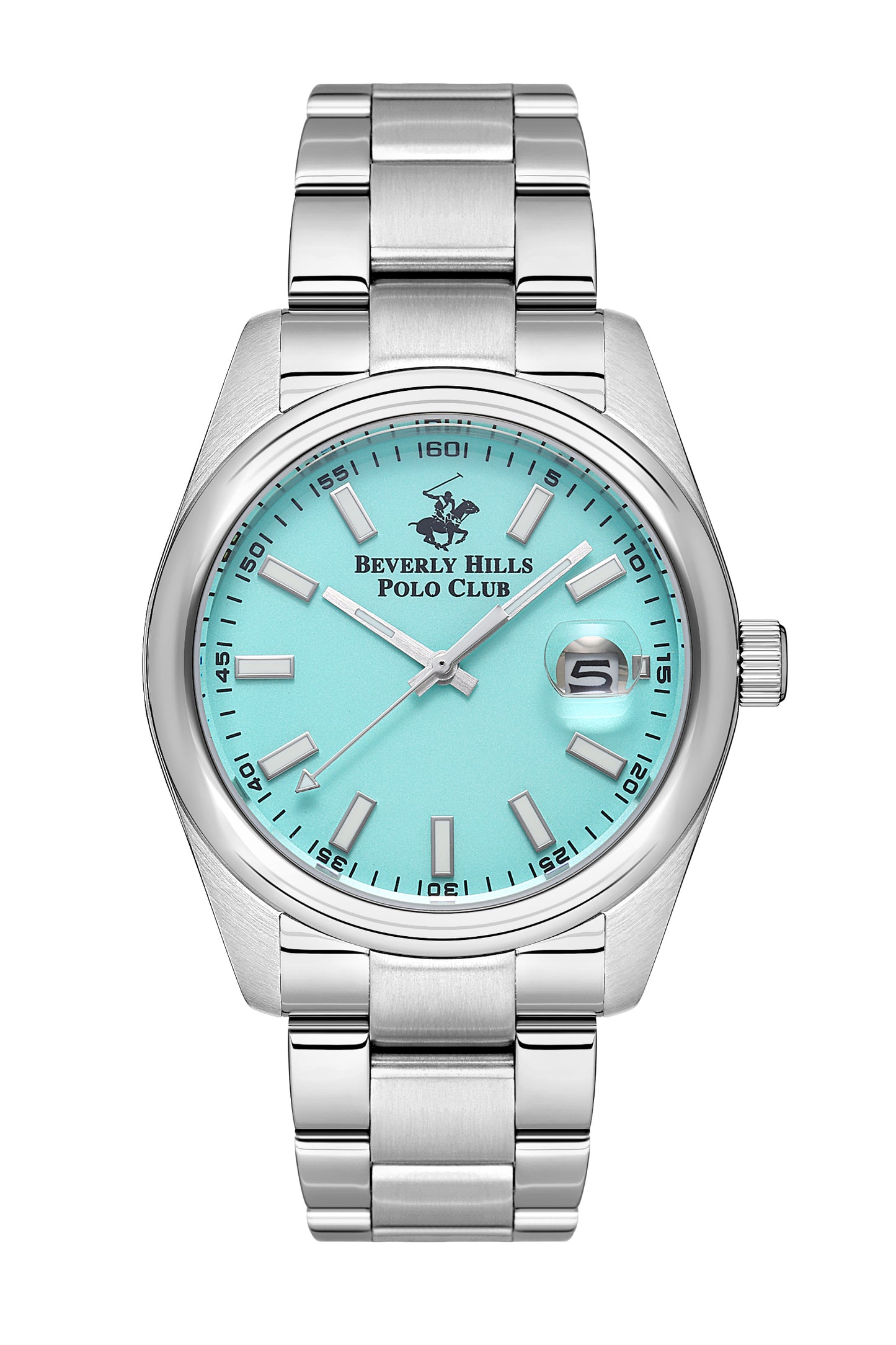 Polo - BP3598X.300 Gents 3 Hands - Date Light Blue Dial Ceramic Sapphire Coated Glass