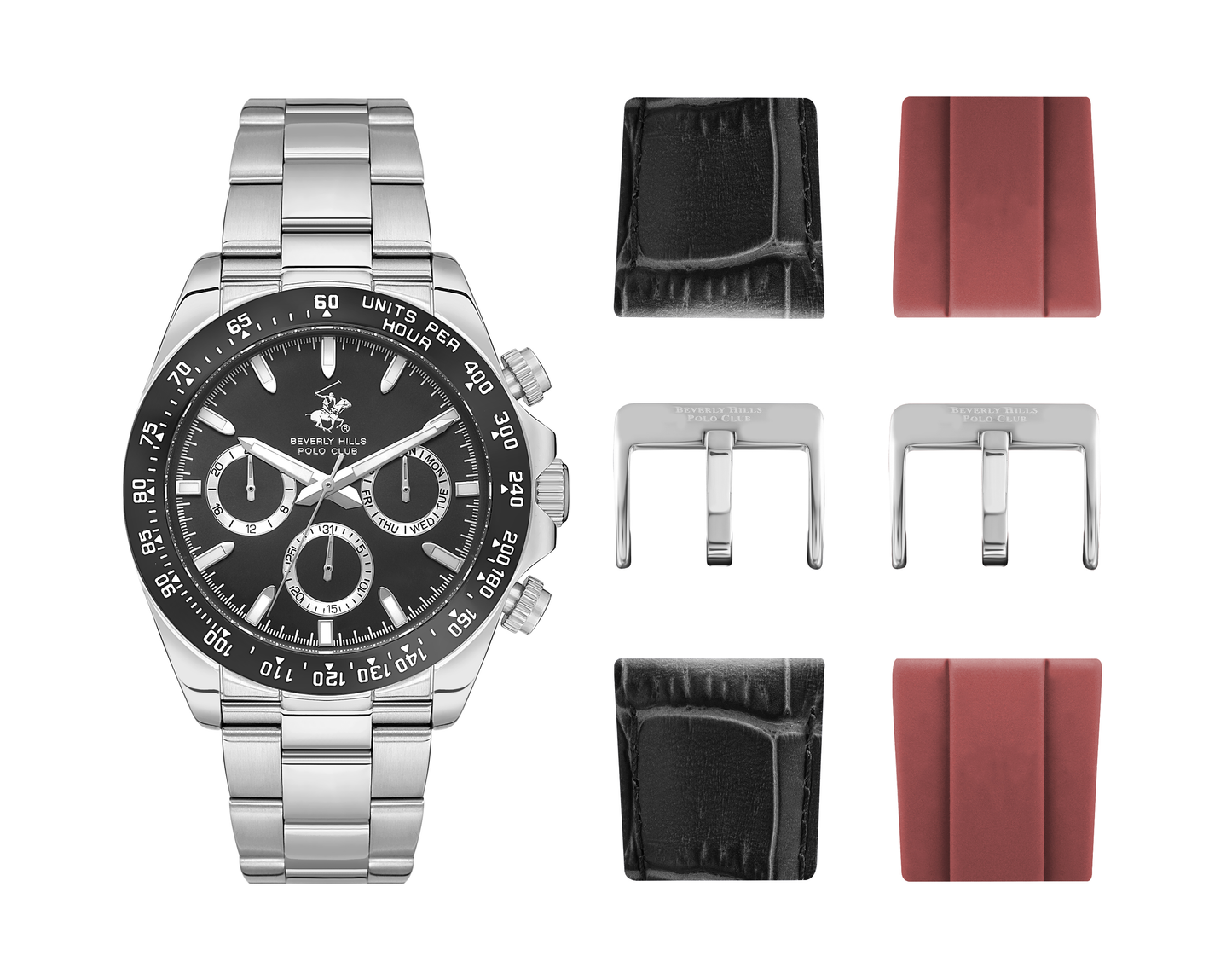 BHPC BP3608X.350 Stainless Steel Men Watch