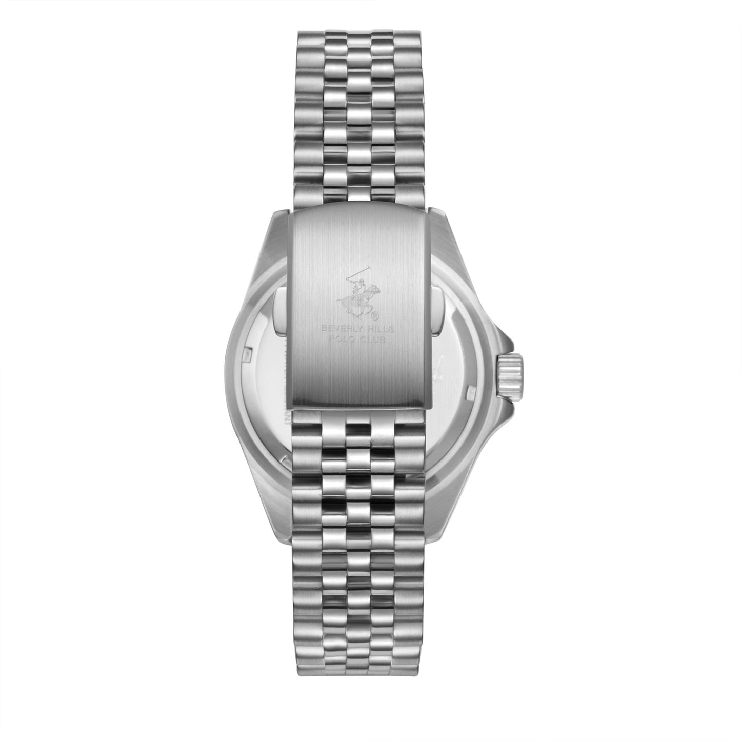 POLO-BP3641X.357-GENTS STAINLESS STEEL WRIST WATCH