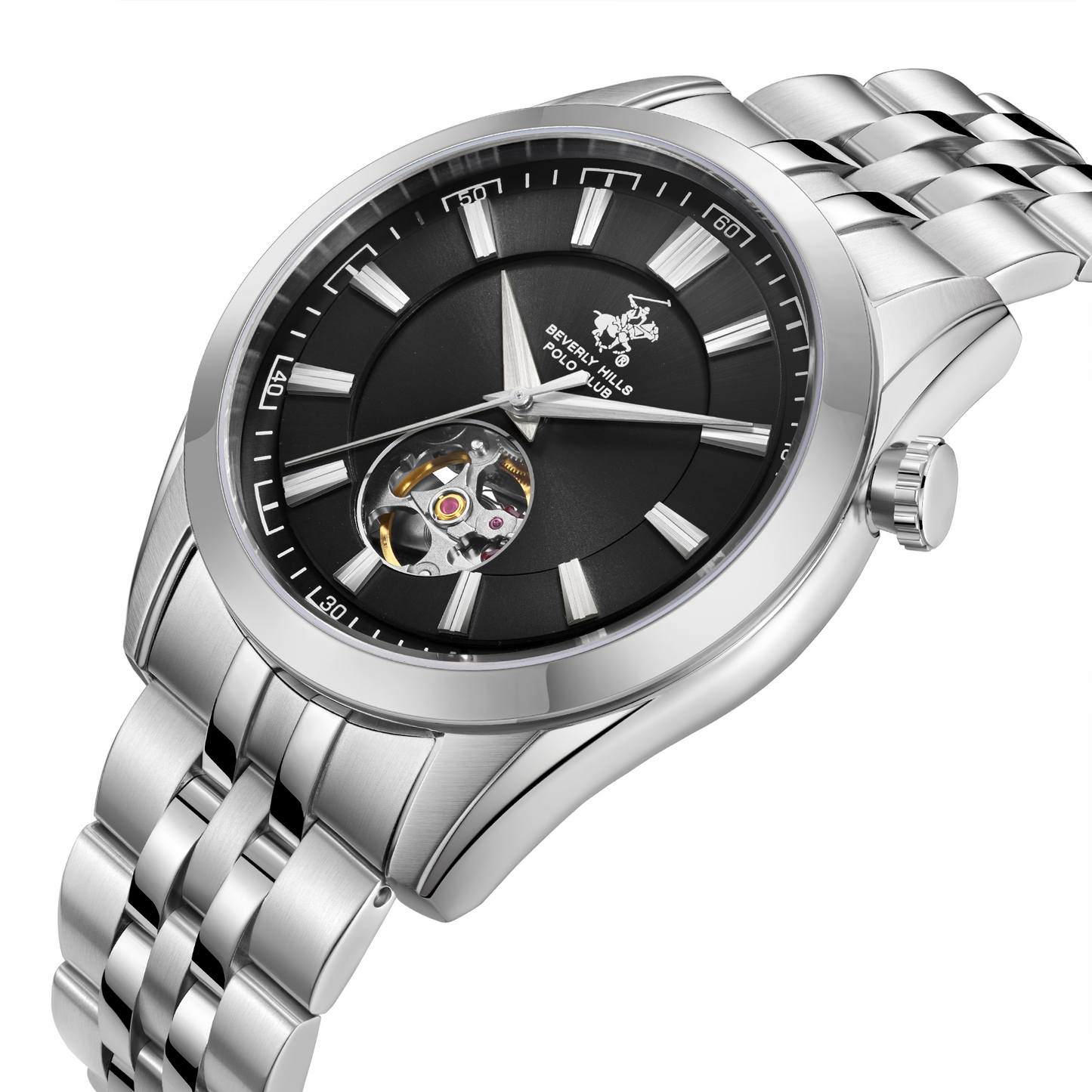 BHPC BP3816X.350 Stainless Steel Men Watch