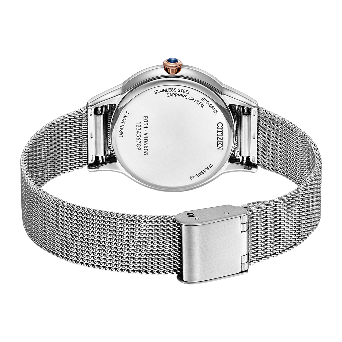 Citizen EM1156-80X Stainless Steel Women Watch