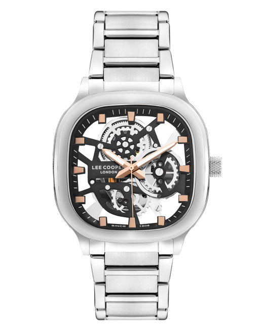 Lee Cooper Men's Super Metal Silver Watch LC07974.340