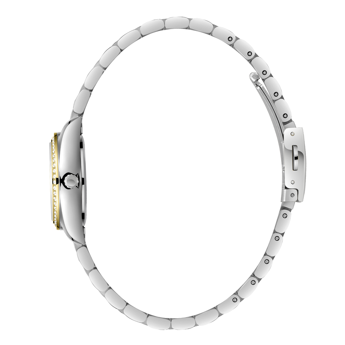 Lee Cooper Women's Super Metal Silver/gold Watch LC08155.220