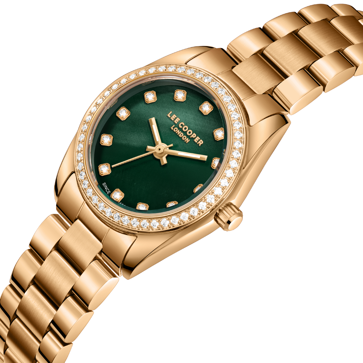 Lee Cooper Women's Super Metal Rose Gold Watch LC08155.470