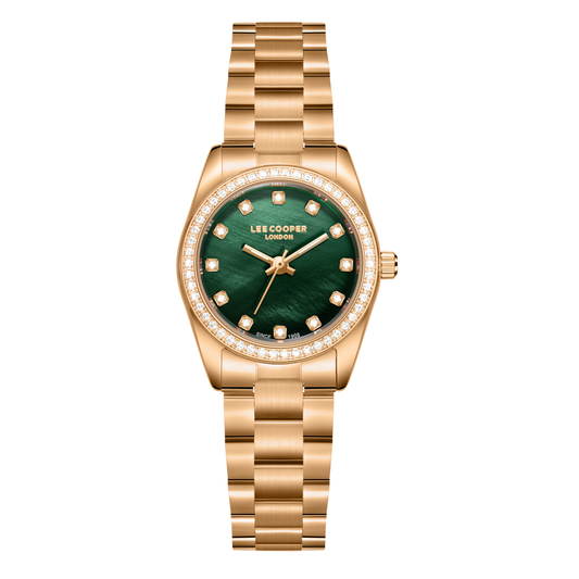 Lee Cooper Women's Super Metal Rose Gold Watch LC08155.470
