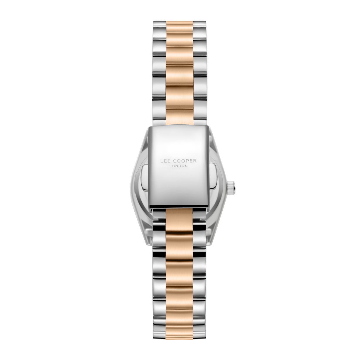 Lee Cooper Women's Super Metal Silver/rose Gold Watch LC08155.520