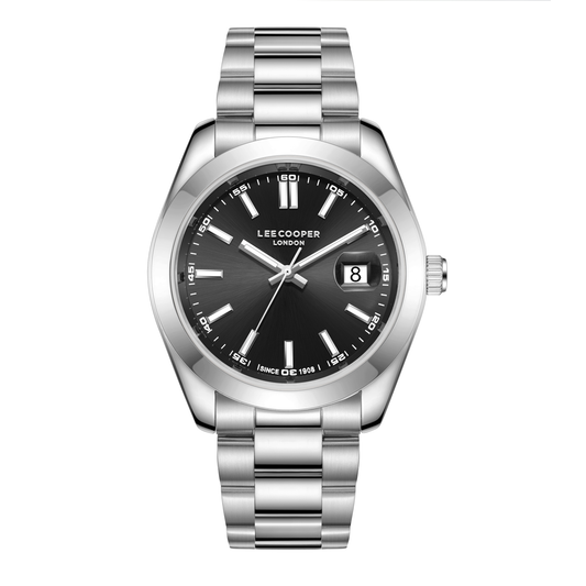 Lee Cooper Men's Super Metal Silver Watch LC08189.350
