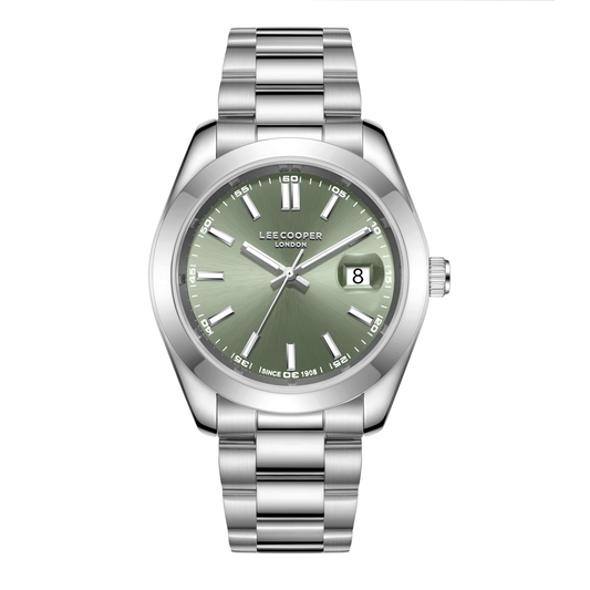Lee Cooper Men's Super Metal Silver Watch LC08189.370