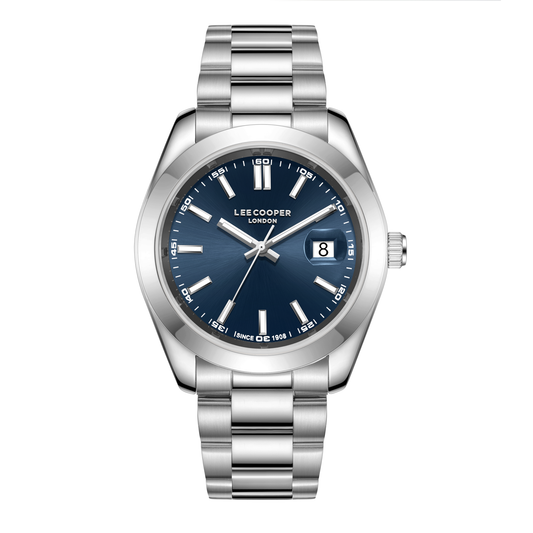 Lee Cooper Men's Super Metal Silver Watch LC08189.390