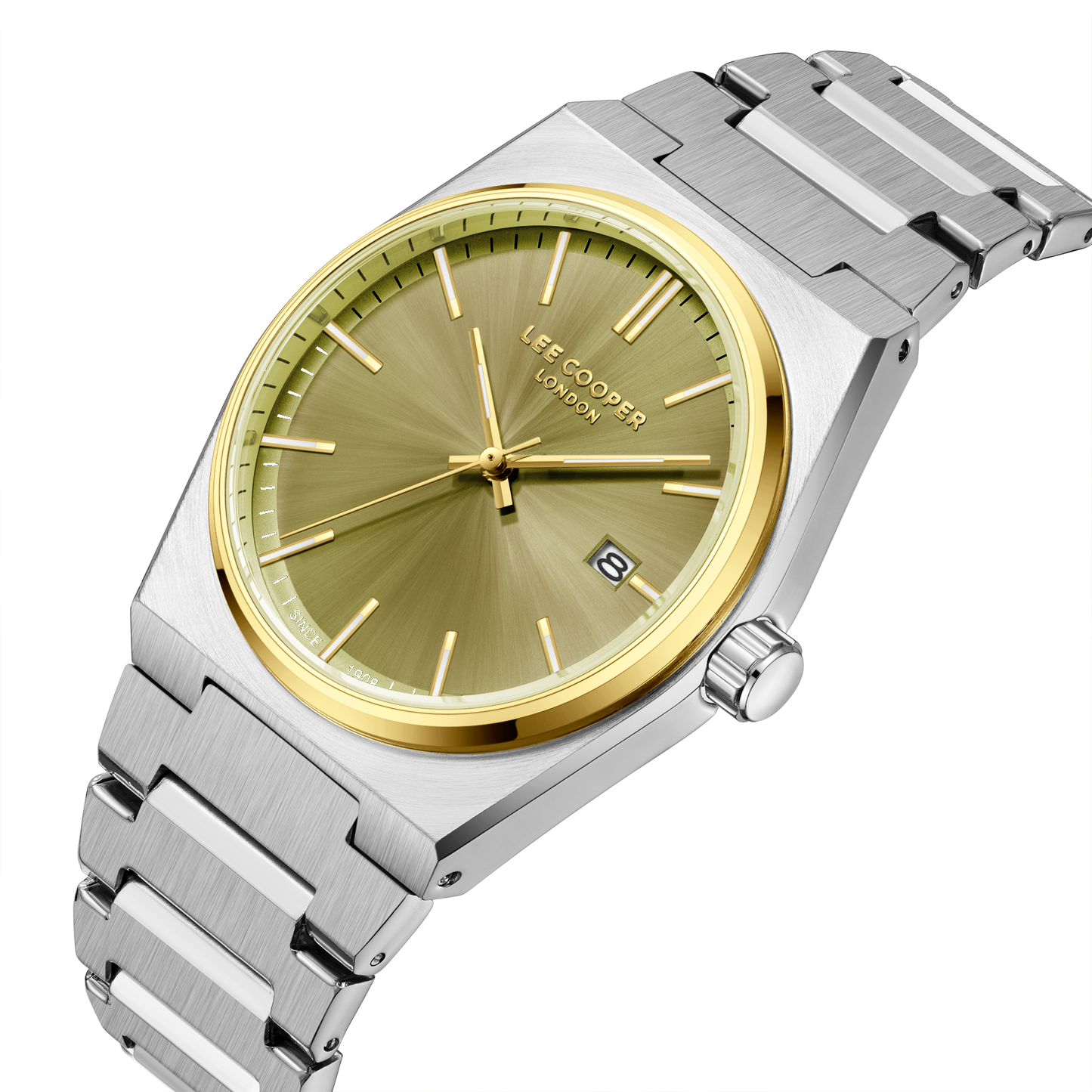 Lee Cooper Men's Super Metal Silver Watch LC08196.260